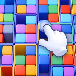 Значок Color Cube Match: Сортировка